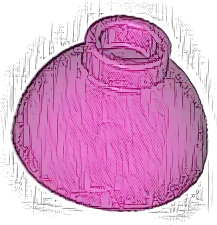 Brick, Round 1 1/2 x 1 1/2 x 2/3 Dome Top