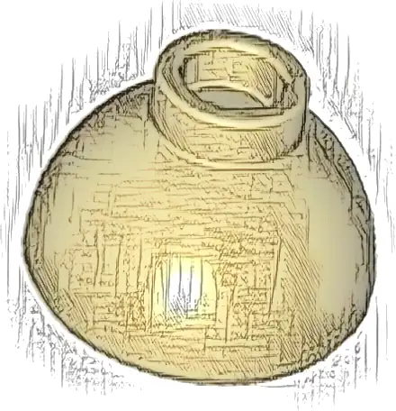 Brick, Round 1 1/2 x 1 1/2 x 2/3 Dome Top