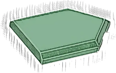 Tile, Modified 2 x 3 Pentagonal