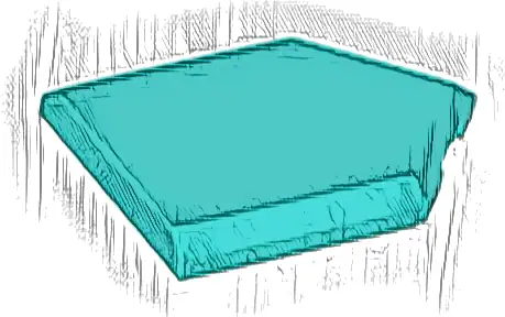 Tile, Modified 2 x 3 Pentagonal