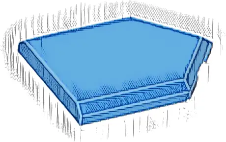 Tile, Modified 2 x 3 Pentagonal