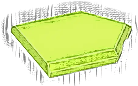 Tile, Modified 2 x 3 Pentagonal