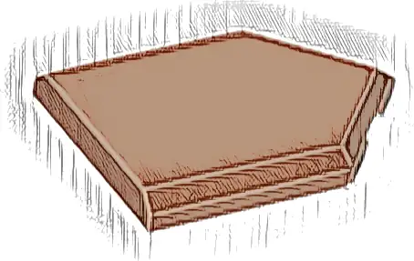 Tile, Modified 2 x 3 Pentagonal