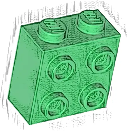 Brick, Modified 1 x 2 x 1 2/3 with Studs on Side