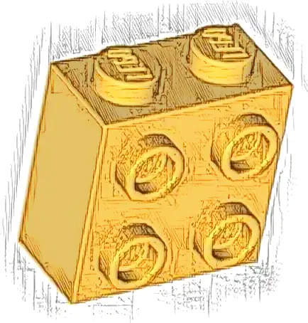 Brick, Modified 1 x 2 x 1 2/3 with Studs on Side