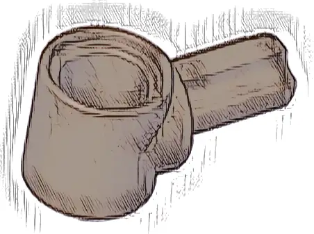 Technic, Axle and Pin Connector Hub with 1L Axle