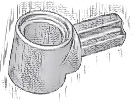 Technic, Axle and Pin Connector Hub with 1L Axle