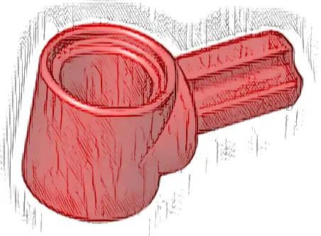 Technic, Axle and Pin Connector Hub with 1L Axle