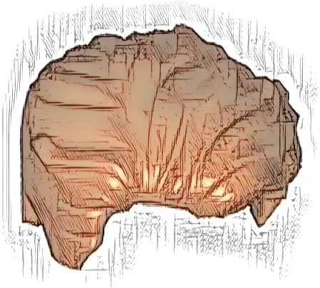 Minifigure, Hair Swept Left Tousled with Slight Widow's Peak and Short Sideburns