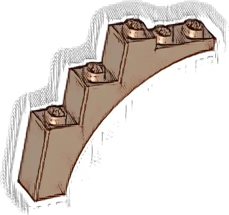 Arch 1 x 5 x 4 - Continuous Bow