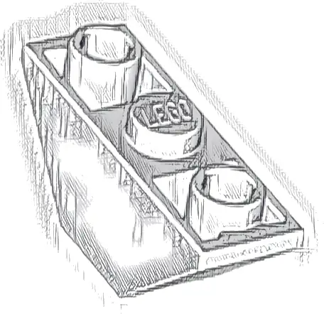 Slope, Inverted 45 3 x 1 Double