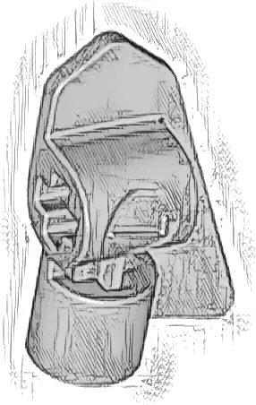 Technic, Panel Fairing # 7 Very Small Smooth Short, Side A