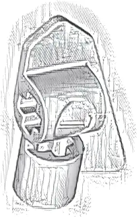 Technic, Panel Fairing # 7 Very Small Smooth Short, Side A