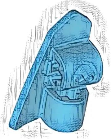 Technic, Panel Fairing # 8 Very Small Smooth Short, Side B