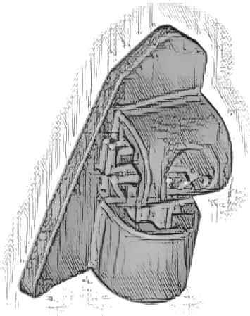 Technic, Panel Fairing # 8 Very Small Smooth Short, Side B