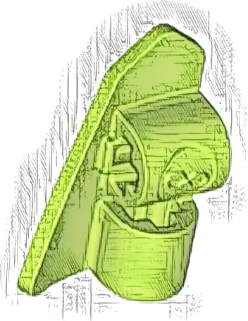 Technic, Panel Fairing # 8 Very Small Smooth Short, Side B