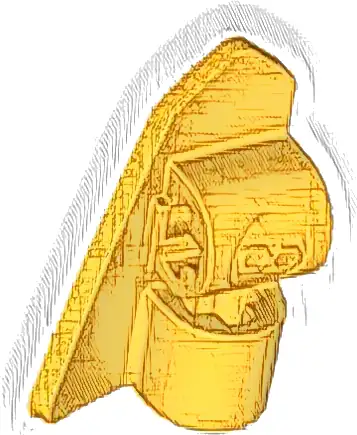 Technic, Panel Fairing # 8 Very Small Smooth Short, Side B