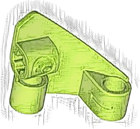 Technic, Panel Curved # 9 3 x 3 Tapered Left