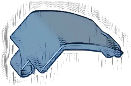 Technic, Panel Curved 3 x 5 x 3