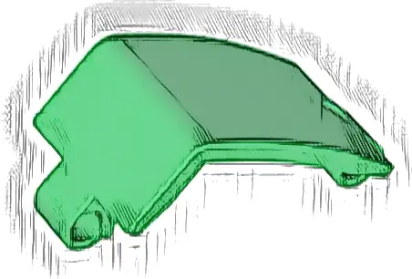 Technic, Panel Curved 3 x 5 x 3