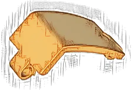 Technic, Panel Curved 3 x 5 x 3