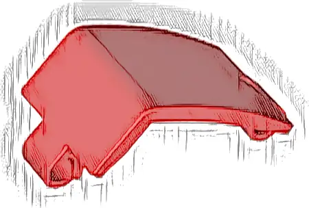 Technic, Panel Curved 3 x 5 x 3