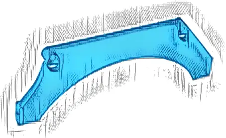 Technic, Panel Car Mudguard Arched 15 x 2 x 5 Straight Top