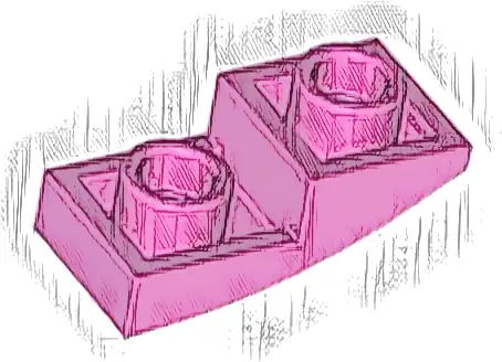 Slope, Curved 2 x 1 x 2/3 Inverted