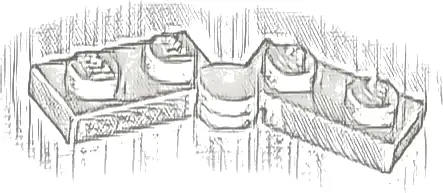 Hinge Plate 1 x 4 Swivel (2429 / 2430)