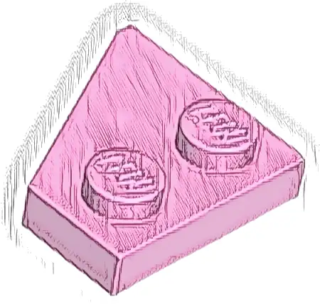 Wedge, Plate 2 x 2  Right