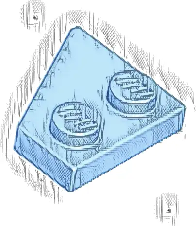 Wedge, Plate 2 x 2  Right