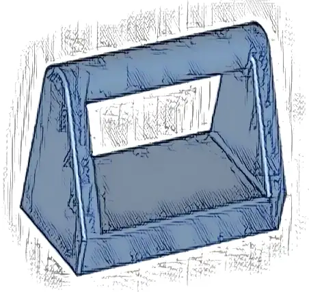 Tile, Modified 1 x 2 with Bar Handle