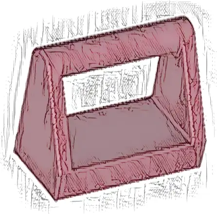 Tile, Modified 1 x 2 with Bar Handle