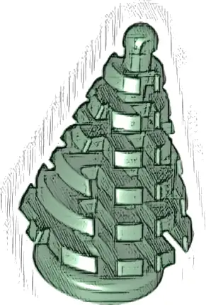 Plant, Tree Pine Small 2 x 2 x 4