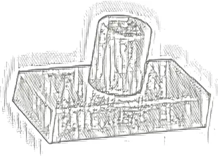 Tile, Modified 1 x 2 with Minifigure Head Post