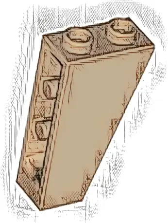 Slope, Inverted 75 2 x 1 x 3