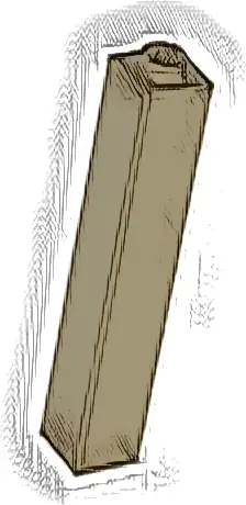 Brick 1 x 1 x 5 - Solid Stud