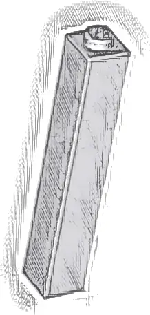 Brick 1 x 1 x 5 - Solid Stud