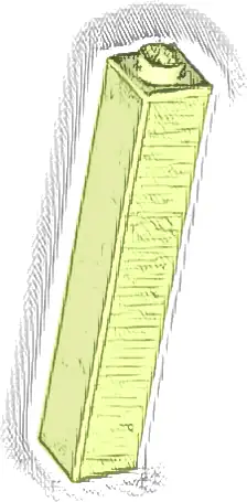 Brick 1 x 1 x 5 - Solid Stud