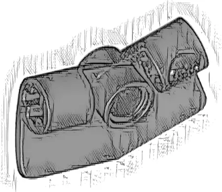 Technic, Panel Curved # 3 2 x 3 x 1 Angled
