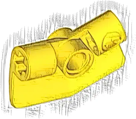 Technic, Panel Curved # 3 2 x 3 x 1 Angled