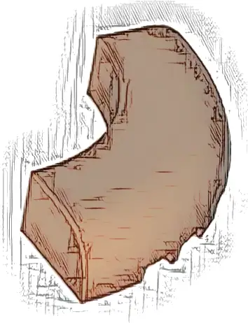 Brick, Round Corner 5 x 5 without Studs