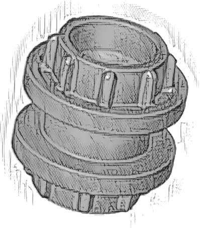 Technic Driving Ring 2L with 8 Teeth