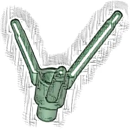 Plant Flower Stem with Bar Holder, Bar, and 3 Stems