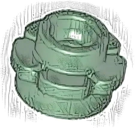 Plate, Round 1 x 1 with Flower Edge (5 Petals)