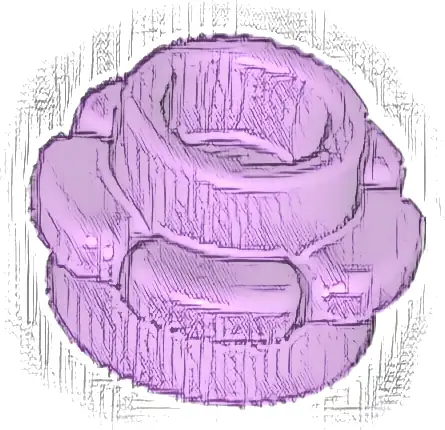 Plate, Round 1 x 1 with Flower Edge (5 Petals)