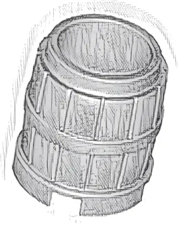 Container, Barrel 2 x 2 x 2