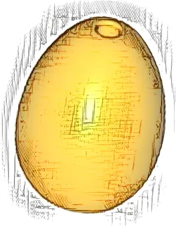 Egg with Small Pin Hole