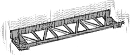 Train, Track Roller Coaster Straight 16L