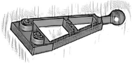 Plate, Modified 1 x 2 with Long Tow Ball